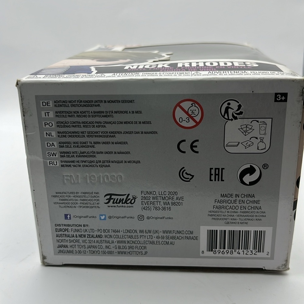 Funko Pop! Duran Duran Nick Rhodes #129 80’s music vinyl figure - Picture 3 of 5